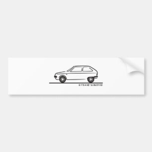 Citroën Visa Citroen Visa Bumper Sticker