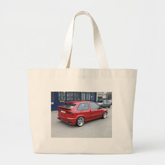Citroen ZX VS SD 8x17 Large Tote Bag