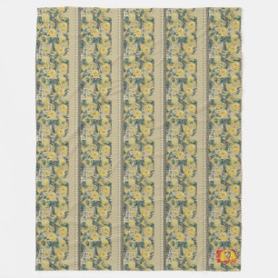 Citron file fleece blanket