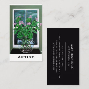 Citronella Dreams Painting by Alfred Fox Business Card