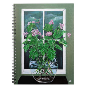 Citronella Dreams Painting by Alfred Fox Notebook