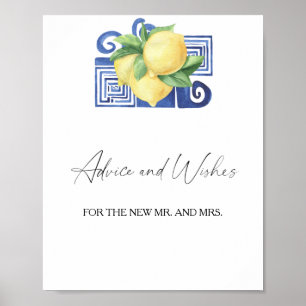 Citrus - Advice and Wishes for Newlyweds Poster