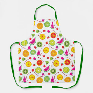 Citrus and Berries Apron