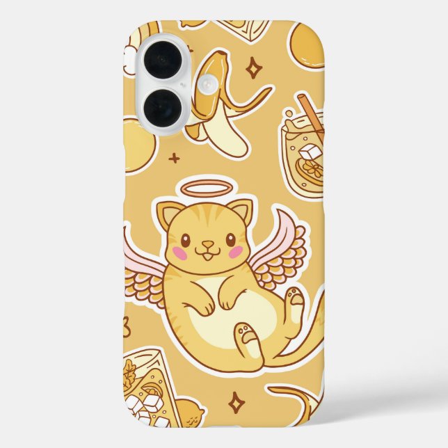 Citrus Angel Kitty Sweet Lemon Case-Mate iPhone Case (Back)