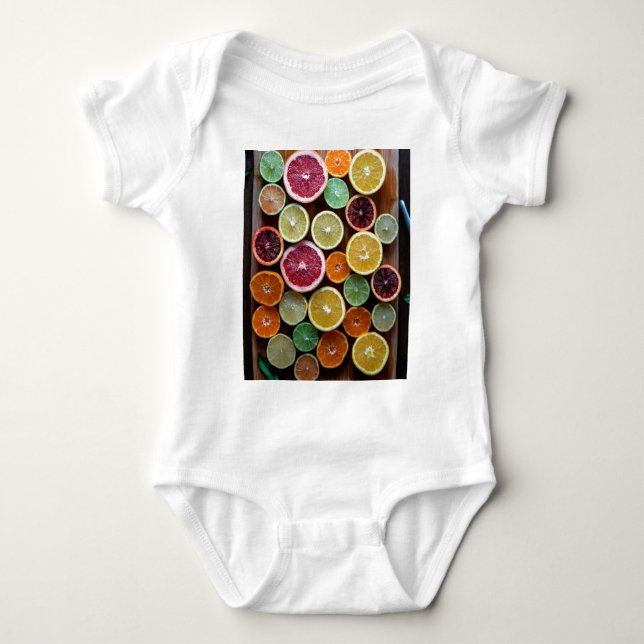 citrus baby bodysuit (Front)
