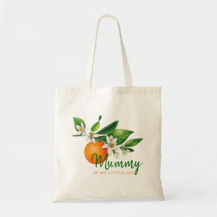 Citrus Baby Shower Mum Gift Personalised Tote Bag