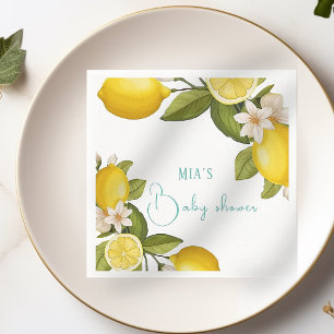 citrus  Baby shower  Napkin