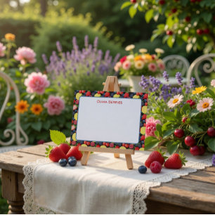 Citrus & Berries Custom Note Card
