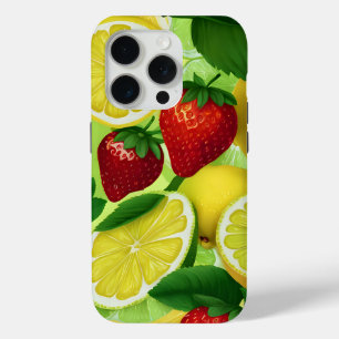 Citrus Berry Fresh iPhone 15 Pro Case