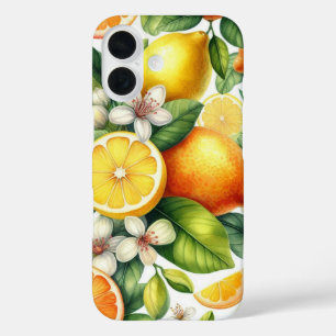 Citrus Bloom iPhone 16 Case