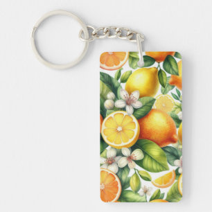  Citrus Bloom Key Ring