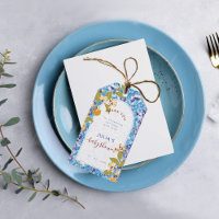 Citrus Blue Yellow Lemon Amalfi Coast Baby Shower