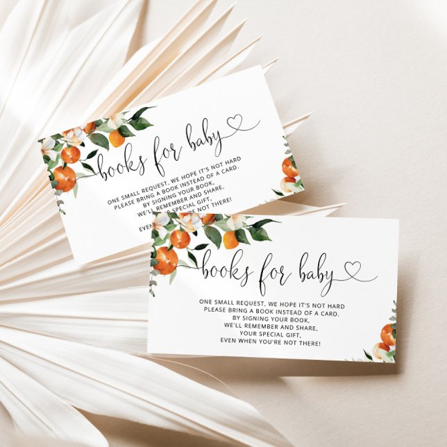Citrus books for baby ticket enclosure card (Creator Uploaded)