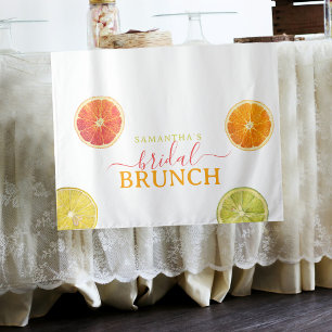 Citrus Bridal Brunch Lemon Orange Bridal Shower Tapestry