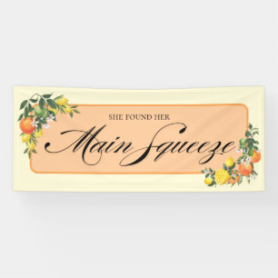 Citrus Bridal Shower Banner