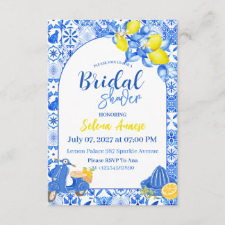 Citrus Bridal Shower Invitation Card