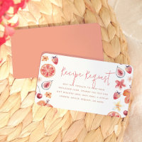 Citrus Bridal Shower Recipe Request