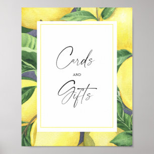 Citrus - Cards and Gifts  Poster