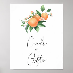Citrus - Cards and Gifts Poster