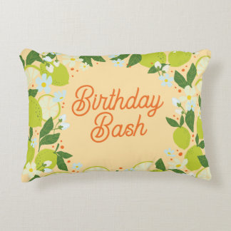 Citrus Celebration Decorative Throw Pillow