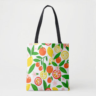 Citrus Celebration Fruits Groceries Farmers Market Tote Bag