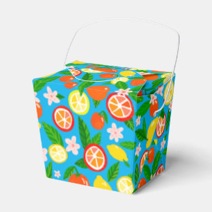 Citrus Celebration Lemons Oranges Baby Shower Cute Favour Box