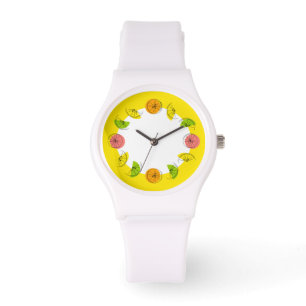 Citrus Circle Yellow watch