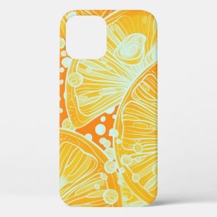 Citrus Cocktail: Sparkling Water Pattern iPhone 12 Case