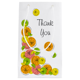 Citrus Corner Thank You gift bag small