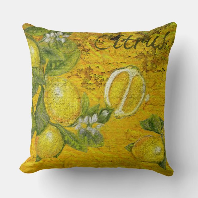 Citrus Cushion (Front)