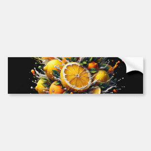 Citrus Explosion Bumper Sticker