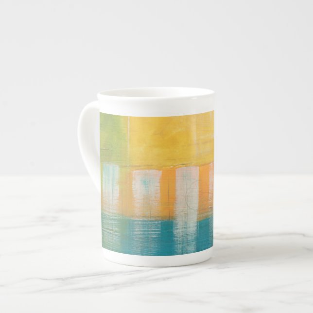 Citrus Fields I Bone China Mug (Front Left)
