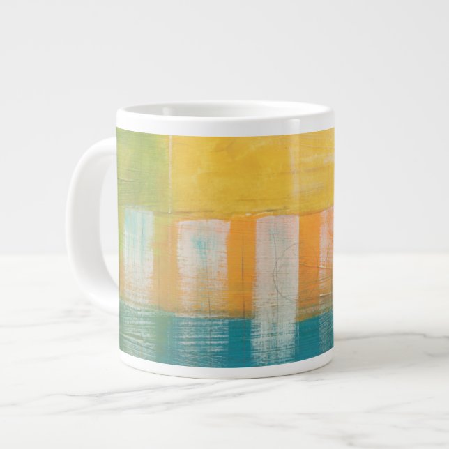 Citrus Fields I Large Coffee Mug (Front Left)