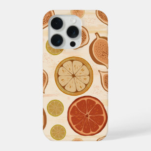 Citrus & Fig Mediterranean Kitchen Botanical  iPhone 15 Pro Case