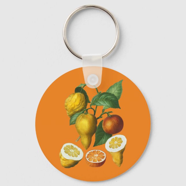CITRUS FRUIT  KEY RING (Front)