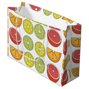Citrus Fruit Large Gift Bag