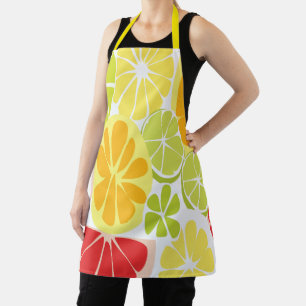 Citrus Fruit Pattern Apron