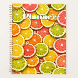 Citrus Fruit Planner Cover