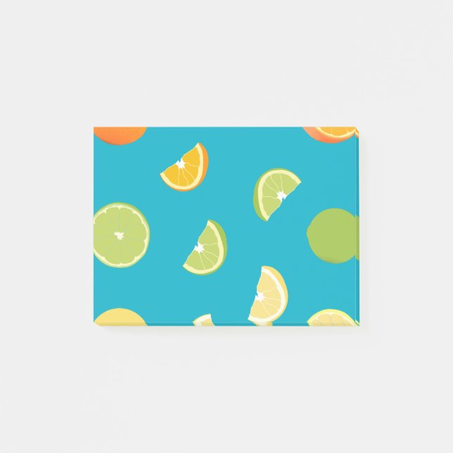 Citrus Fruit Post-it Notes (Front)