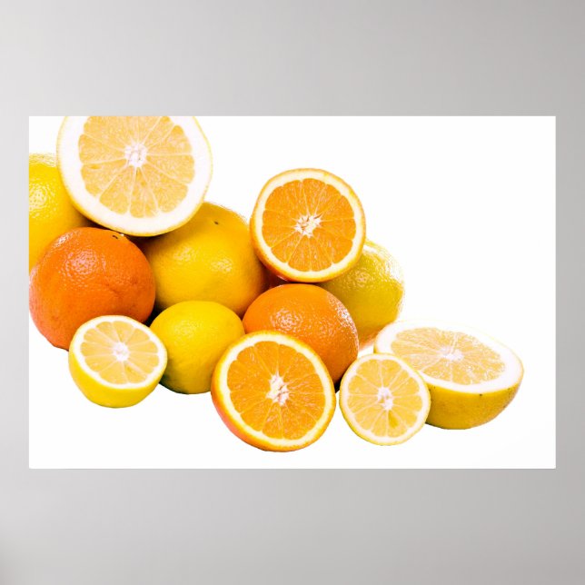 citrus fruit poster (Front)
