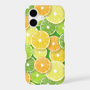 Citrus fruit slices pop art 3