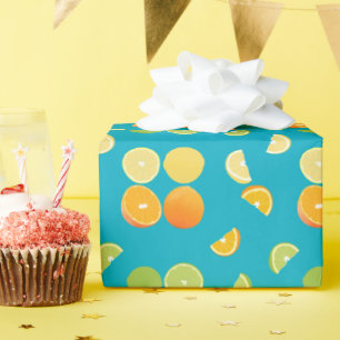 Citrus Fruit Wrapping Paper