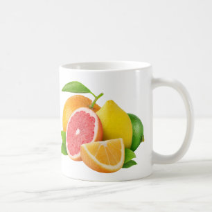 Citrus fruits coffee mug