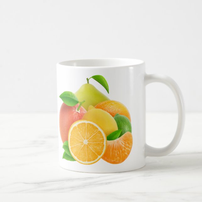 Citrus fruits coffee mug (Right)
