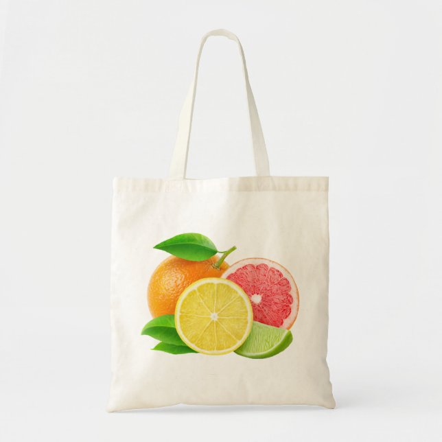 Citrus fruits tote bag (Front)