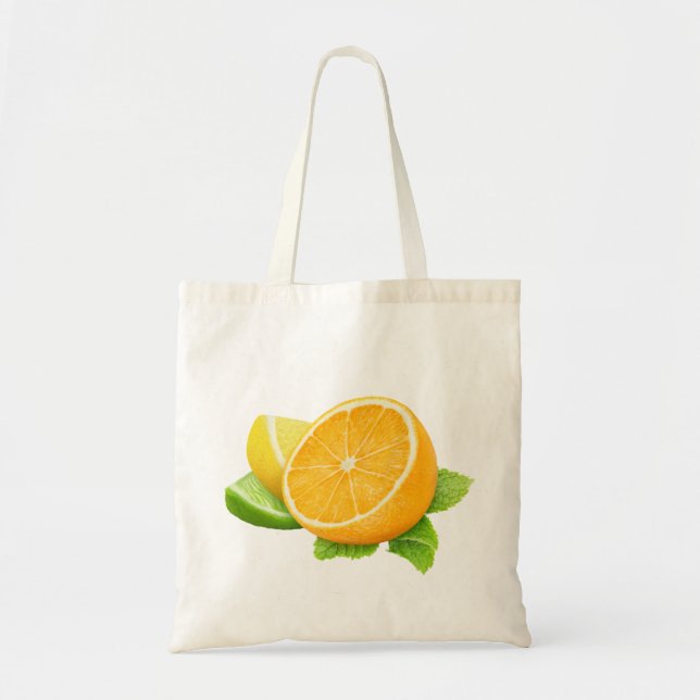 Citrus fruits tote bag (Front)