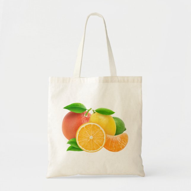 Citrus fruits tote bag (Front)