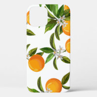 Citrus Fruits: Vintage Digital Illustration