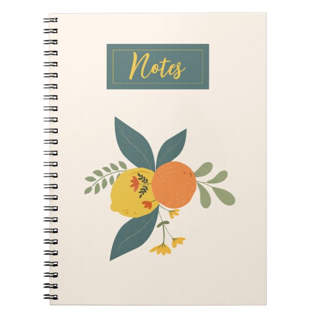Citrus Garden Notebook (Front)