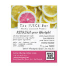 Citrus Grapefruit Slices, Juice Bar Advertising